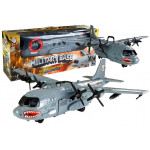 Vojenský vrtuľník (svetlo, zvuk)